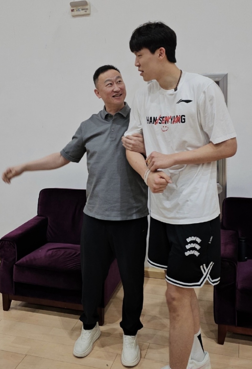 行临场指点, 值得一提的, 画面显示